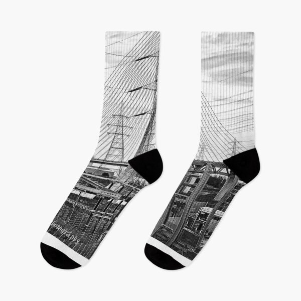 Item preview, Flintshire Bridge (Mono) designed and sold by Jimmy Deas.