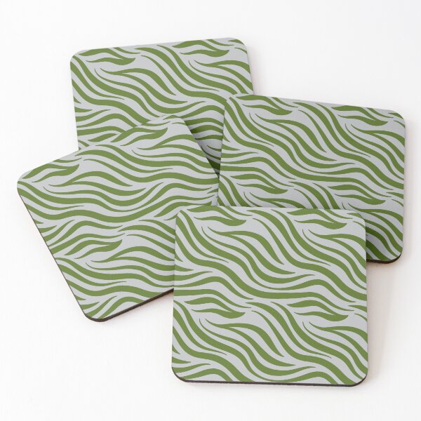 Item preview, Cool  light gray and green army Zibra skin pattern color   designed and sold by diixtarshop.