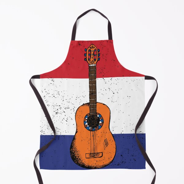 Item preview, Country Music Retro Vintage Guitar Netherlands designed and sold by pretty4u.