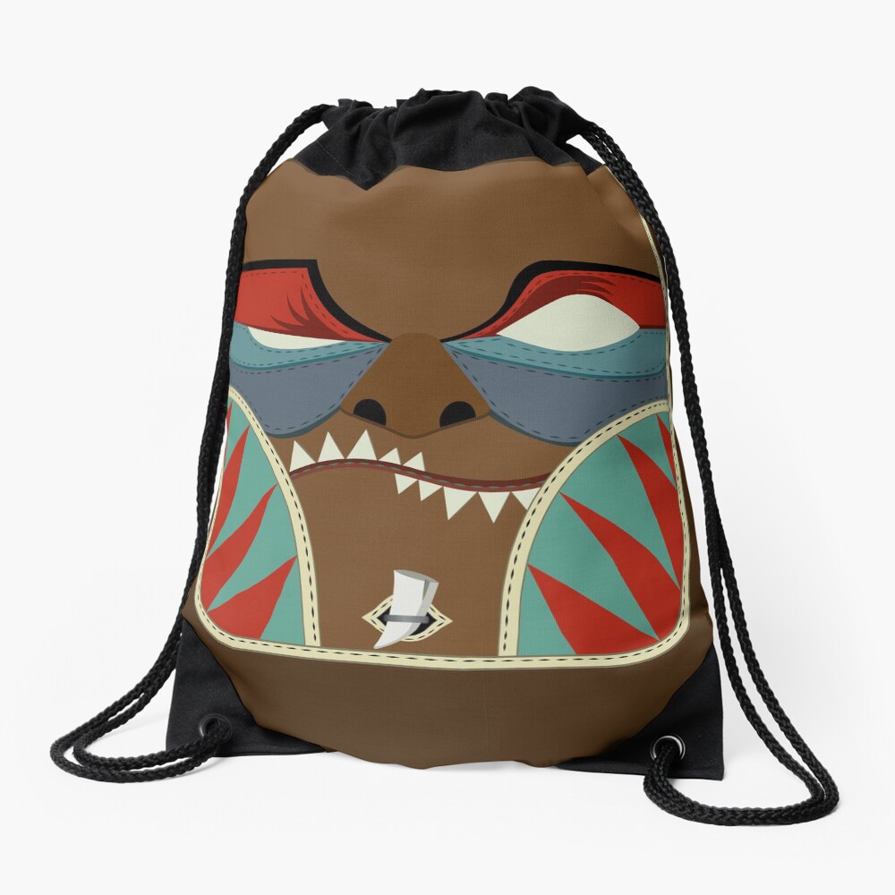 Tote Bag of Devouring Drawstring Bag