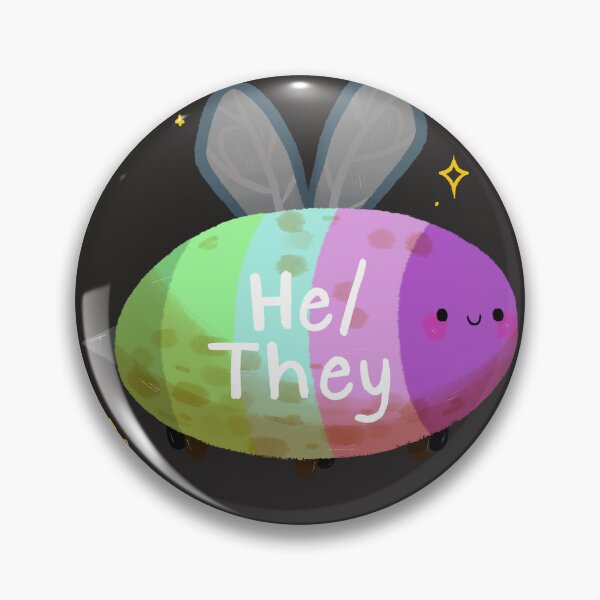 Item preview, Toric he/they Bee designed and sold by Smoltsuki.