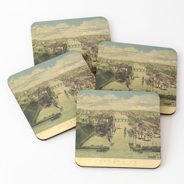Item preview, Oswego, New York (1855) designed and sold by allhistory.