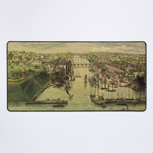 Item preview, Oswego, New York (1855) designed and sold by allhistory.