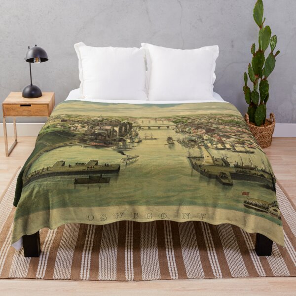 Item preview, Oswego, New York (1855) designed and sold by allhistory.