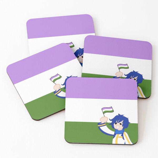 Item preview, Genderqueer Flag Kaito Shion designed and sold by Vee-s-World-111.