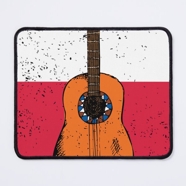Item preview, Country Music Retro Vintage Guitar Poland designed and sold by pretty4u.