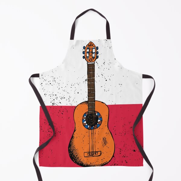 Item preview, Country Music Retro Vintage Guitar Poland designed and sold by pretty4u.