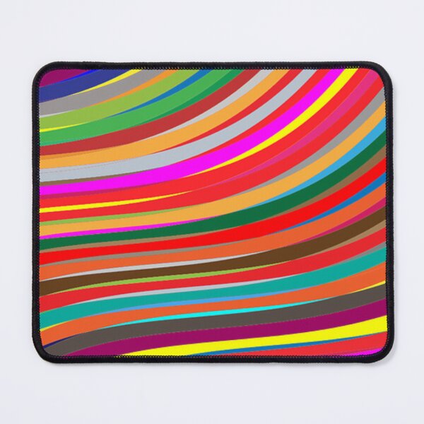 Artikelvorschau, Buntes Regenbogenwellen-Texturdesign entworfen und verkauft von ExactCreations.