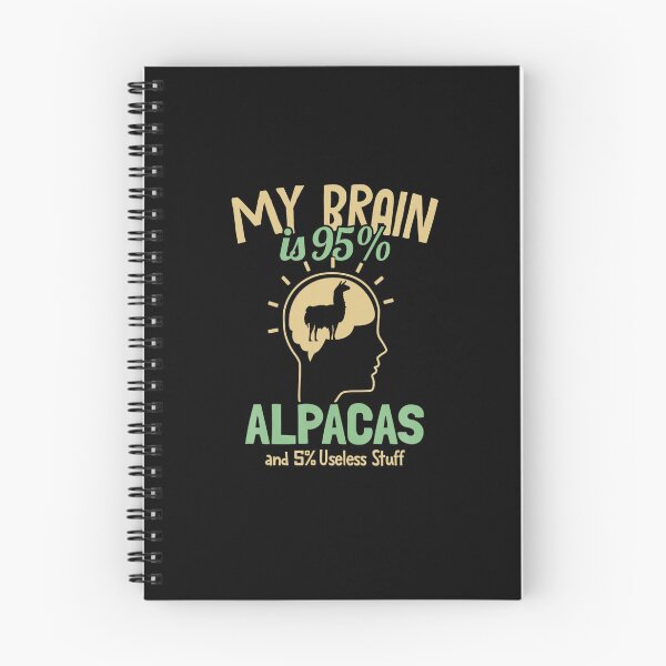 Item preview, My Brain is 95 Alpacas Guanaco Llama Vicuna Breeder Alpaca designed and sold by JesperDogan.