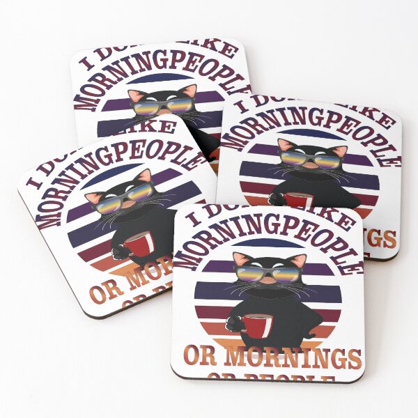 Item preview, I don't like morning people designed and sold by JanL1989.