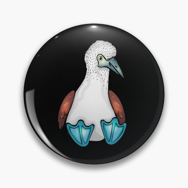 Item preview, Blue Bobby Cute Bird Gift Sea Bird Footed Booby designed and sold by DSWShirts.