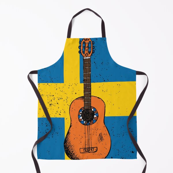 Item preview, Country Music Retro Vintage Guitar Sweden designed and sold by pretty4u.