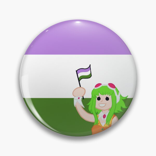 Item preview, Bandera de género queer Gumi Megpoid designed and sold by Vee-s-World-111.