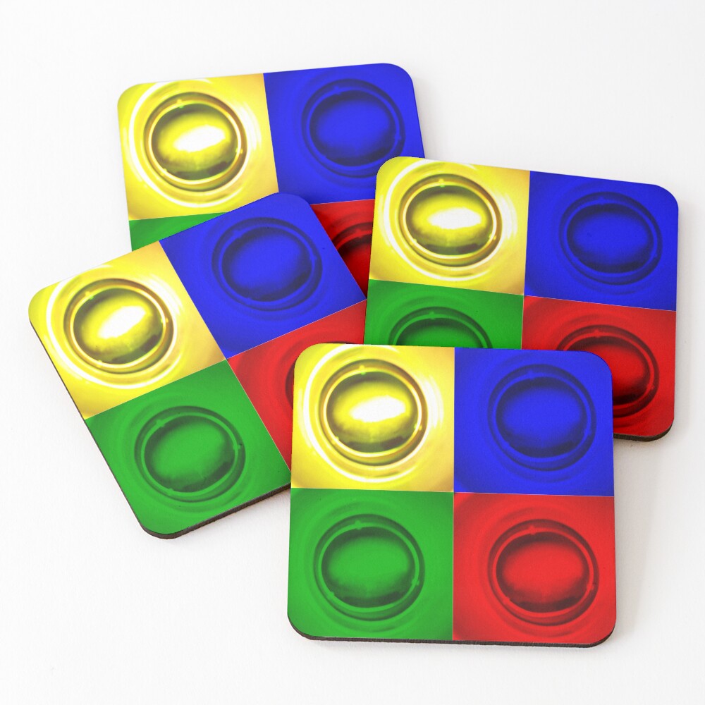 Item preview, Coasters (Set of 4) designed and sold by CreativeAD.
