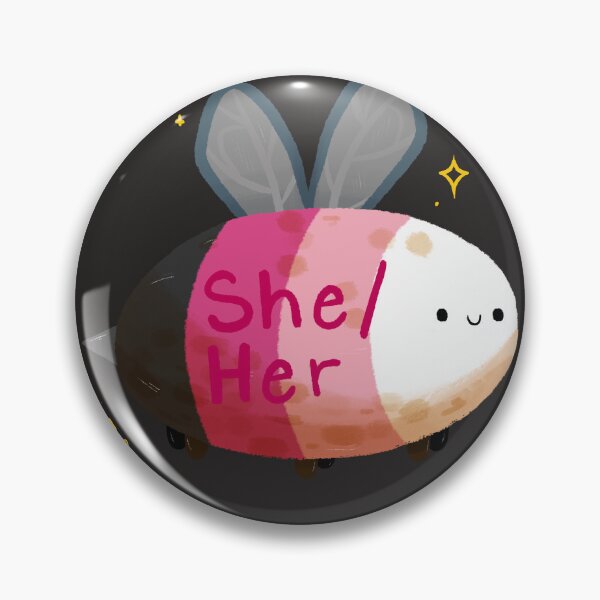 Artikelvorschau, Trans Fem she/her Bee entworfen und verkauft von Smoltsuki.