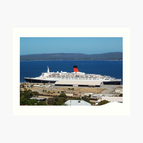 The great Lady's Last Journey. Art Print