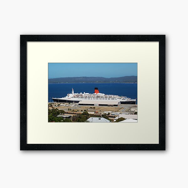 The great Lady's Last Journey. Framed Art Print