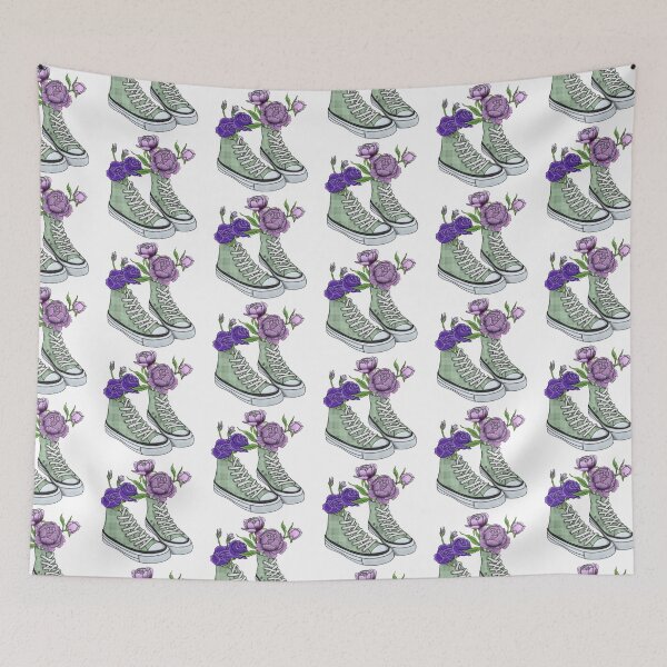 Item preview, Eustoma & Peony Shoes designed and sold by SpaceWuff.
