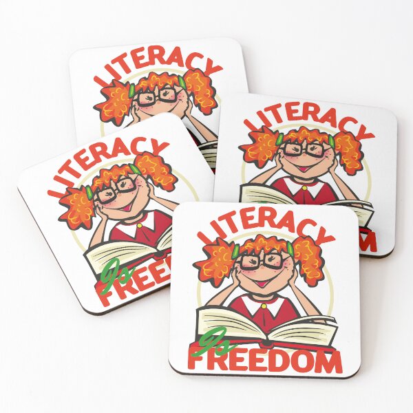Item preview, LITERACY IS FREEDOM designed and sold by GAADesignz.
