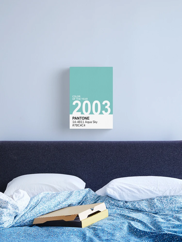 Color of the Year 2003 - Aqua Sky Color Palette