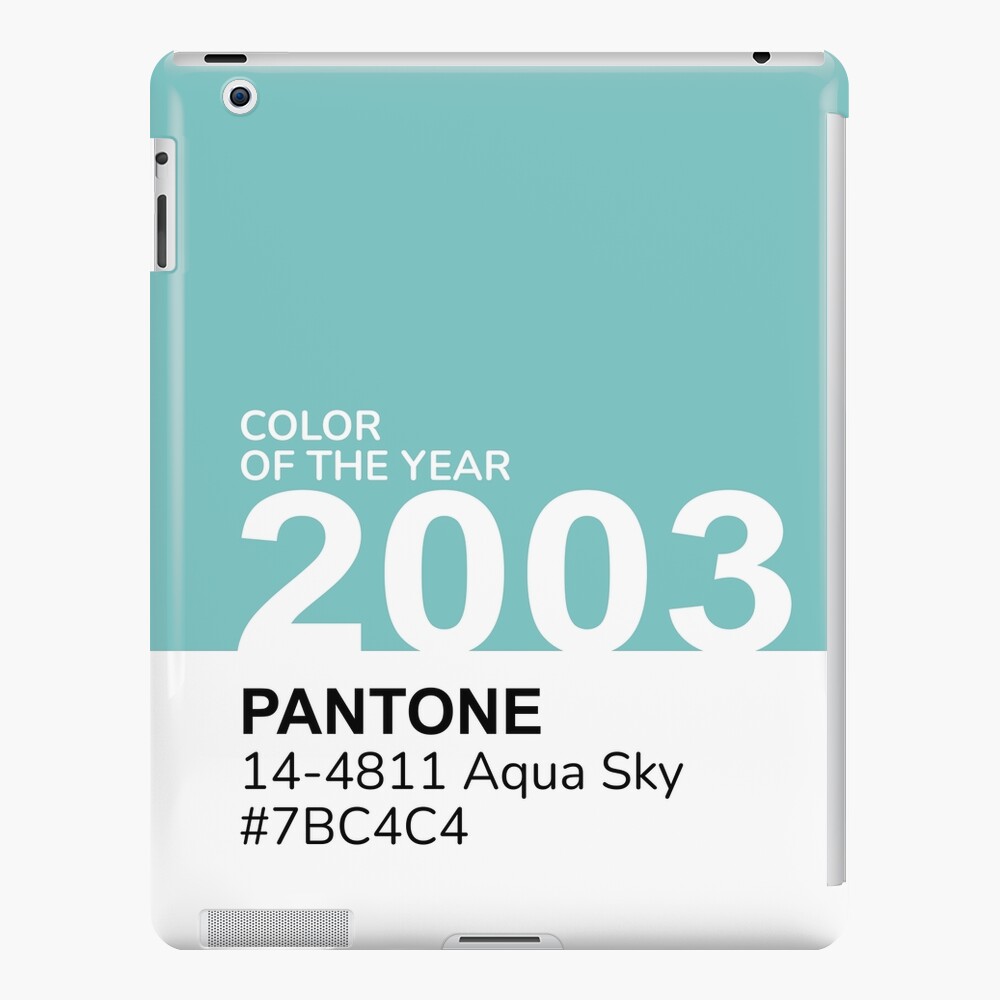 Aqua Sky, Color of the year : 2003