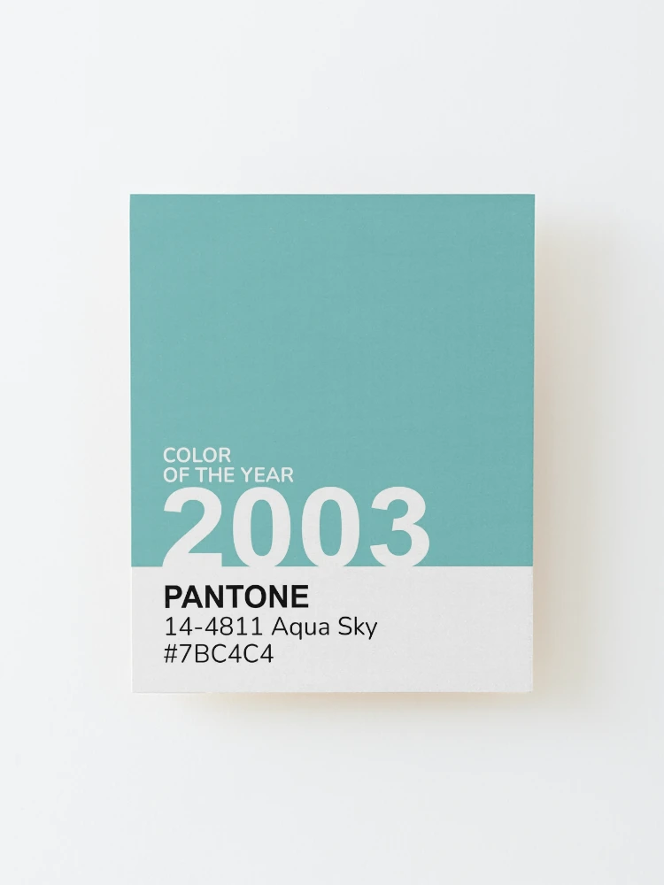 Aqua Sky, Color of the year : 2003