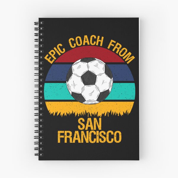 Item preview, Epic Coach From San Francisco Vintage Soccer Sticker designed and sold by monica45je.