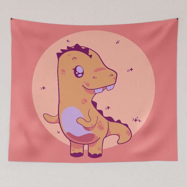 Item preview, Dino Being a Cute Dinosaur designed and sold by cutieotter.