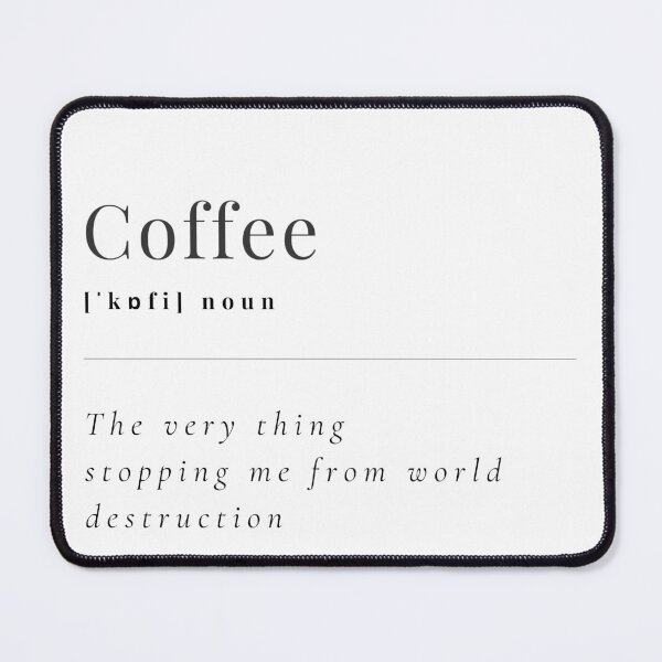 Item preview, Coffee saving the world designed and sold by art-in-time.