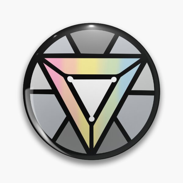 Item preview, pride arc reactor #35 - demifluid pride designed and sold by Hatter & Hare Co..