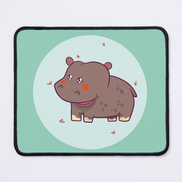 Item preview, Chubby Cute Hippo designed and sold by cutieotter.