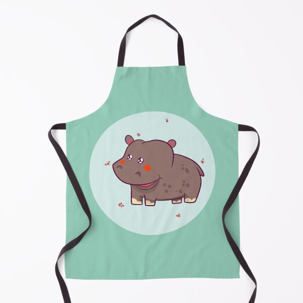 Item preview, Chubby Cute Hippo designed and sold by cutieotter.