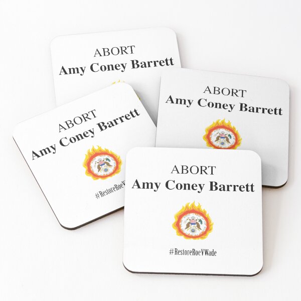 Item preview, Restore Roe V Wade – Abort Amy Coney Barrett designed and sold by AvengingMeteor.