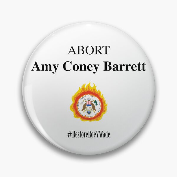 Item preview, Restore Roe V Wade – Abort Amy Coney Barrett designed and sold by AvengingMeteor.