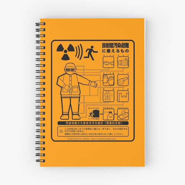 Item preview, EVACUATION FROM RADIOACTIVE CONTAMINATION (JAPANESE) (放​射​能​汚​染​避​難​に​備​え​る​も​の) designed and sold by ARTExARTE.