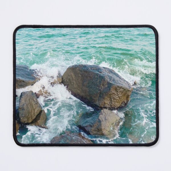 Item preview, Beautiful Light Blue Ocean Waves At The Beach During Summer Holiday designed and sold by Barolina.
