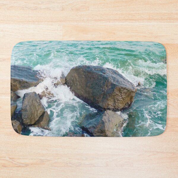 Item preview, Beautiful Light Blue Ocean Waves At The Beach During Summer Holiday designed and sold by Barolina.