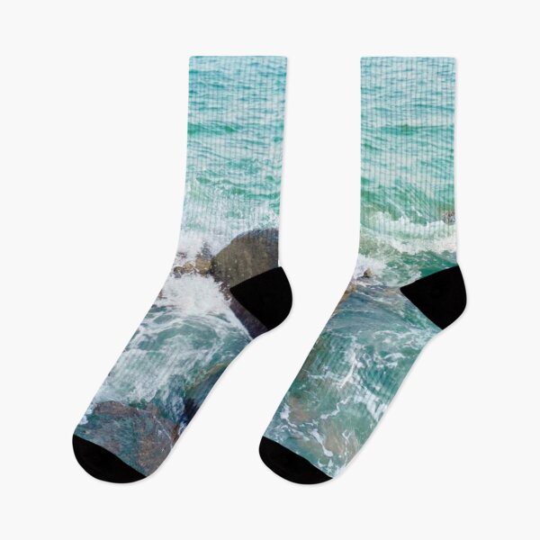 Item preview, Beautiful Light Blue Ocean Waves At The Beach During Summer Holiday designed and sold by Barolina.
