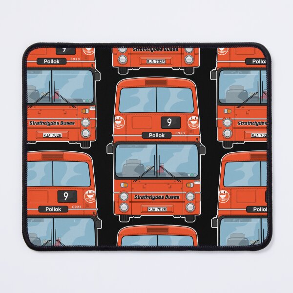 Item preview, Strathclyde Buses GM Atlantean C923 RJA702R Retro Nostalgia Illustration designed and sold by BFXIII.