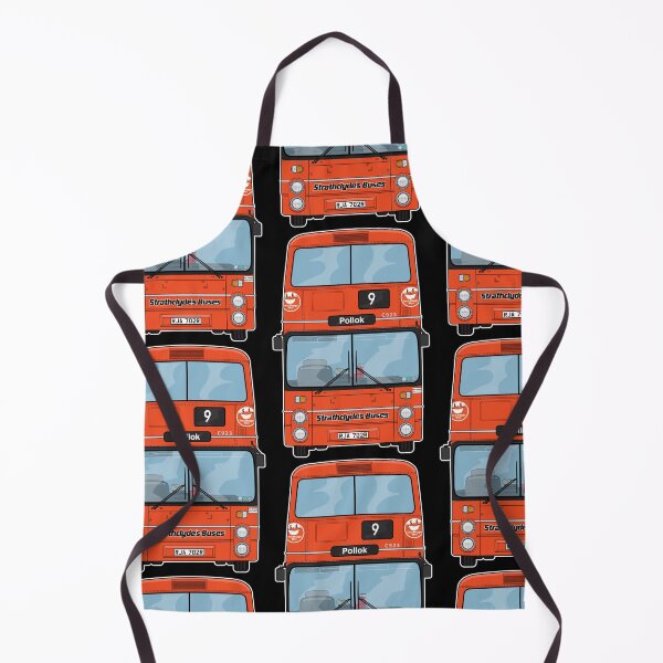 Item preview, Strathclyde Buses GM Atlantean C923 RJA702R Retro Nostalgia Illustration designed and sold by BFXIII.