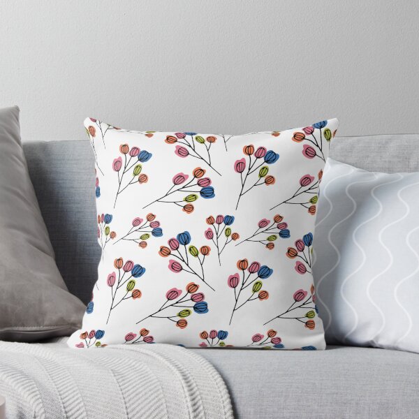 Item preview, Summer fresh colorful floral pattern designed and sold by Paintit-black.