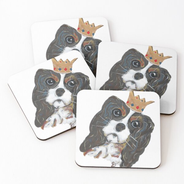 Item preview, King Charles Cavalier Spaniel - with crown - raising money to buy EJ a puppy. by CJ's Crafts designed and sold by CJSCRAFTS.