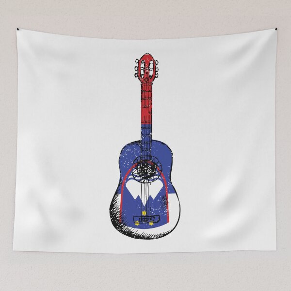 Item preview, Country Music Retro Vintage guitar Slovenich designed and sold by pretty4u.