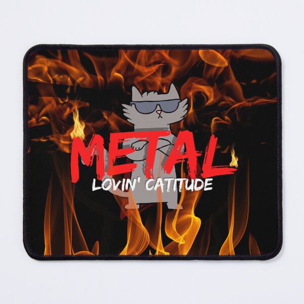 Item preview, Metal Cat designed and sold by GeekGasmMerch.