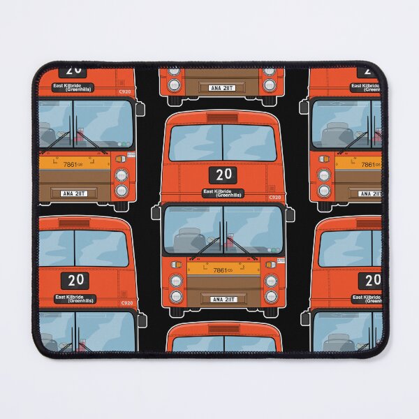 Item preview, Strathclyde Buses / Greater Manchester / Western Scottish GM Atlantean C920 ANA211T Retro Nostalgia Illustration designed and sold by BFXIII.