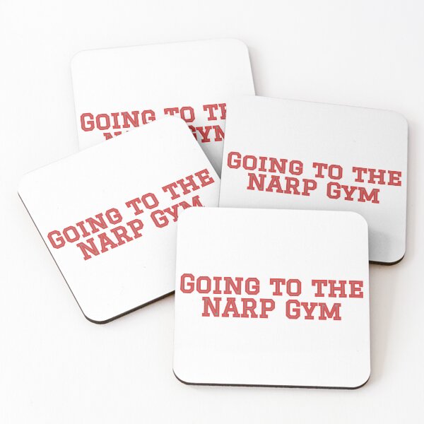 Item preview, NARP Gym red designed and sold by cmd-art.