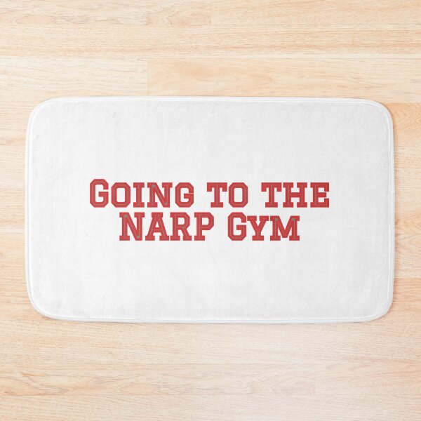 Item preview, NARP Gym red designed and sold by cmd-art.