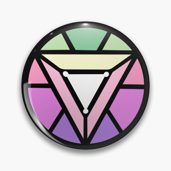 Item preview, pride arc reactor #38 - genderfae pride designed and sold by Hatter & Hare Co..