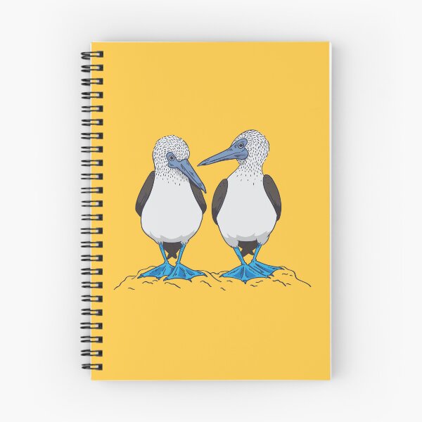 Item preview, Adorable Duo Blue Footed Booby Exotic Birds In Galapagos designed and sold by KaylaStudio.