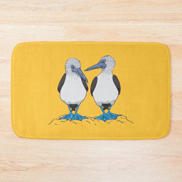 Item preview, Adorable Duo Blue Footed Booby Exotic Birds In Galapagos designed and sold by KaylaStudio.